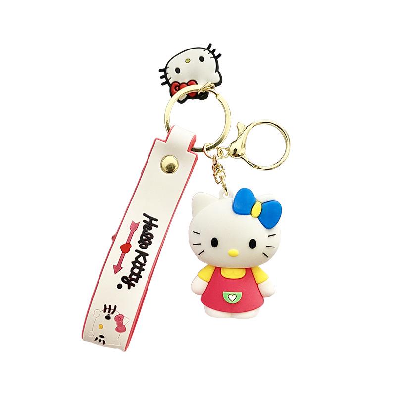 Hello Kitty Cute Doll Keychain Charm - Cartoon Car Ornament & Small Gift