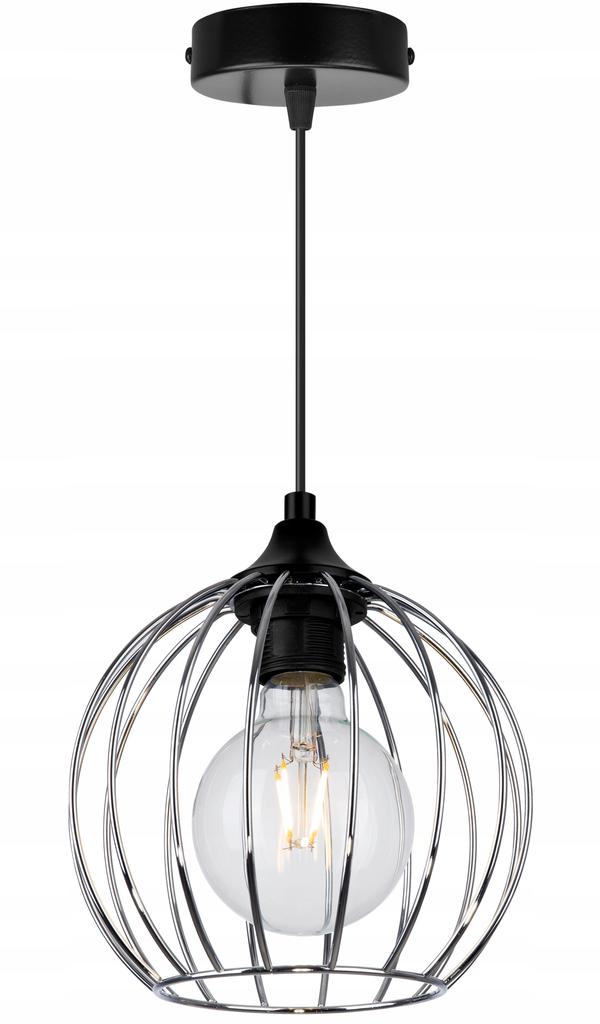 CEILING HANGING LAMP, WIRE CHROME LED