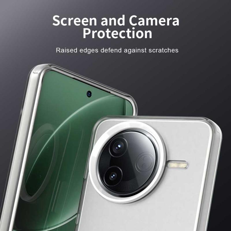 Für Poco F7 Pro Hülle Abdeckung Xiaomi Poco F7 Pro Capas Handy Rückseite Transparent Farbe Bumper Mattiert Klar Fundas Poco F7 Pro