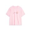 Li Ning Sports Life Collection Drop Shoulder Sleeve T Shirt Women's Ying Pink AHST488-6