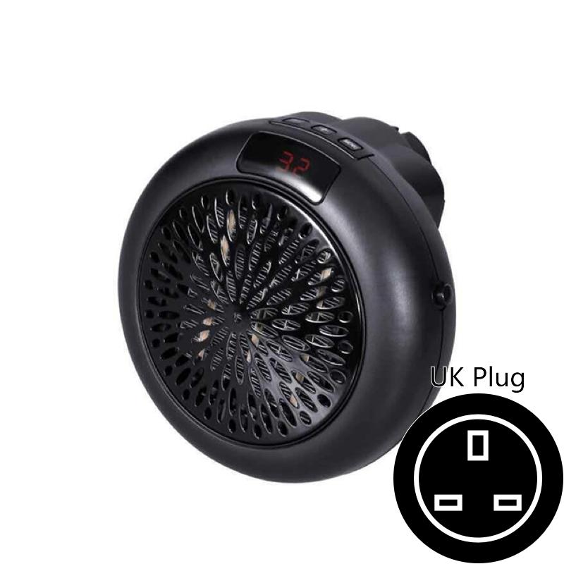 Portable 220v Mini Space Heater Wall-mounted Adjustable Constant Temperature Room Air Heater Timer Set Home Air Heater