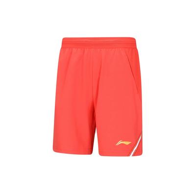 Pantalons de Badminton Li Ning Unisexe Vermillon Modéré AAPV041-4