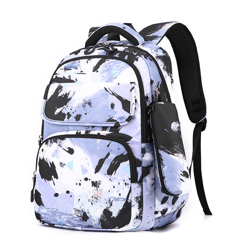 Girls School Bags 3 Pieces Sets Backpacks Children Primary School Grade 3 Students Bookbag with Pencil Lunch Bag 8-10 Years