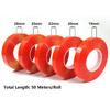 HEPPE Bike Tubular Gluing Rim Tape Road Bike Tubular Tire Rim Tape Wheelset Gluing Tape 50 Meters 19/20/21/22/25/27/28mm Width