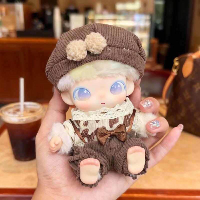 15cm DIMOO Doll Outfit Set Cotton Clothes Collectible Vinyl Figure Dress-Up Accessories