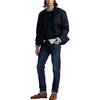 Polo Ralph Lauren FW22 Solid Quilted Lined Single-Breasted Jacket Men Jackets Navy-Blue MNPOOTW16020700-410