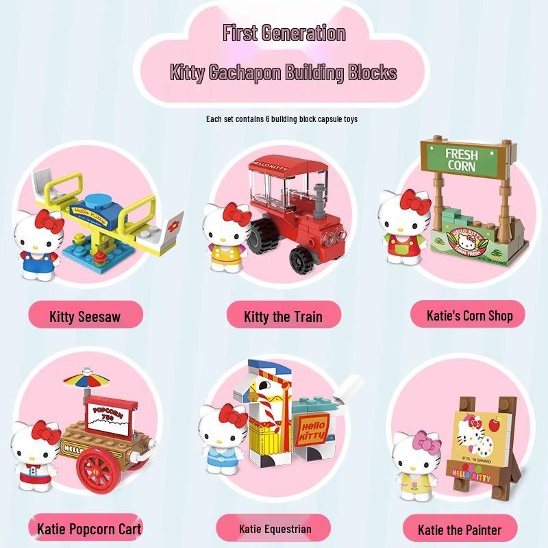 Sanrio Hello Kitty Kids Toy Gashapon Blind Box - June 1st Children's Day Gift