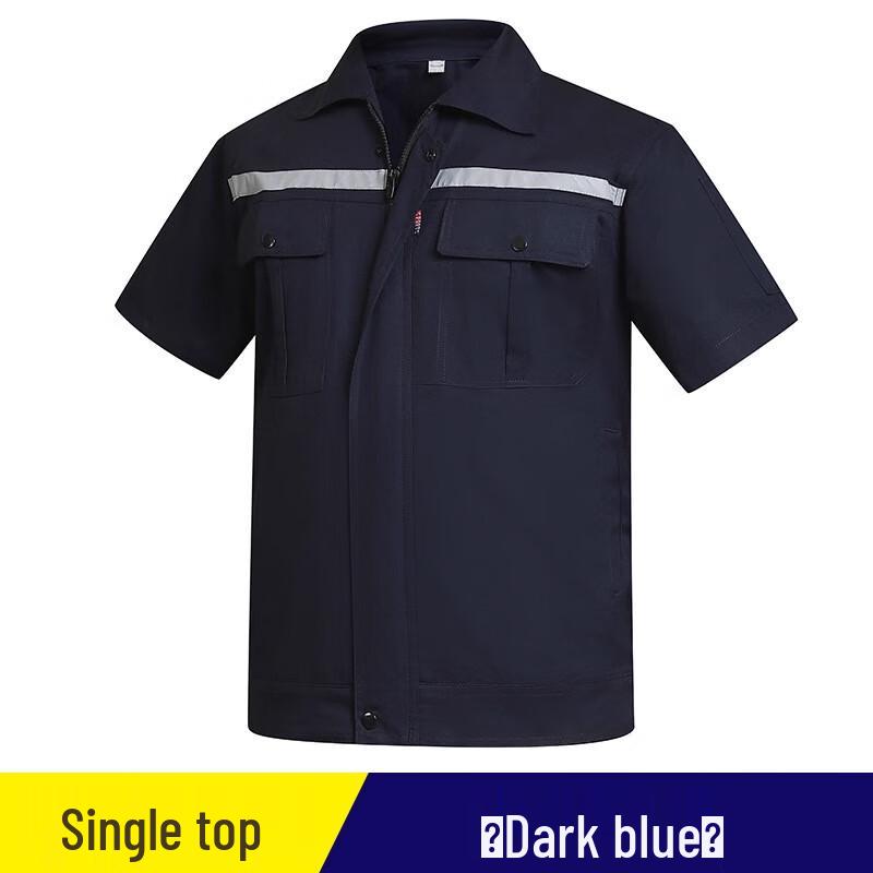 Tangjun Men s Summer Short-Sleeve Welding Work Uniform Set 170/L