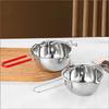 400Ml Chocolate Melting Pot 304 Stainless Steel Melting Pot For Melting Butter Cheese Candy Chocolate And Candle Wax
