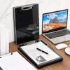 High Capacity Writing Board Double-layer Clipboard Organizer Storage Clipboard  School Supplies