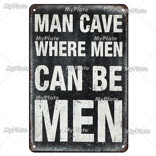 My Garage Metal Sign Vintage Mechanic Tin Sign Man Cave Decoration Wall Decor For Bar Plaque Home Decor Tool Poster