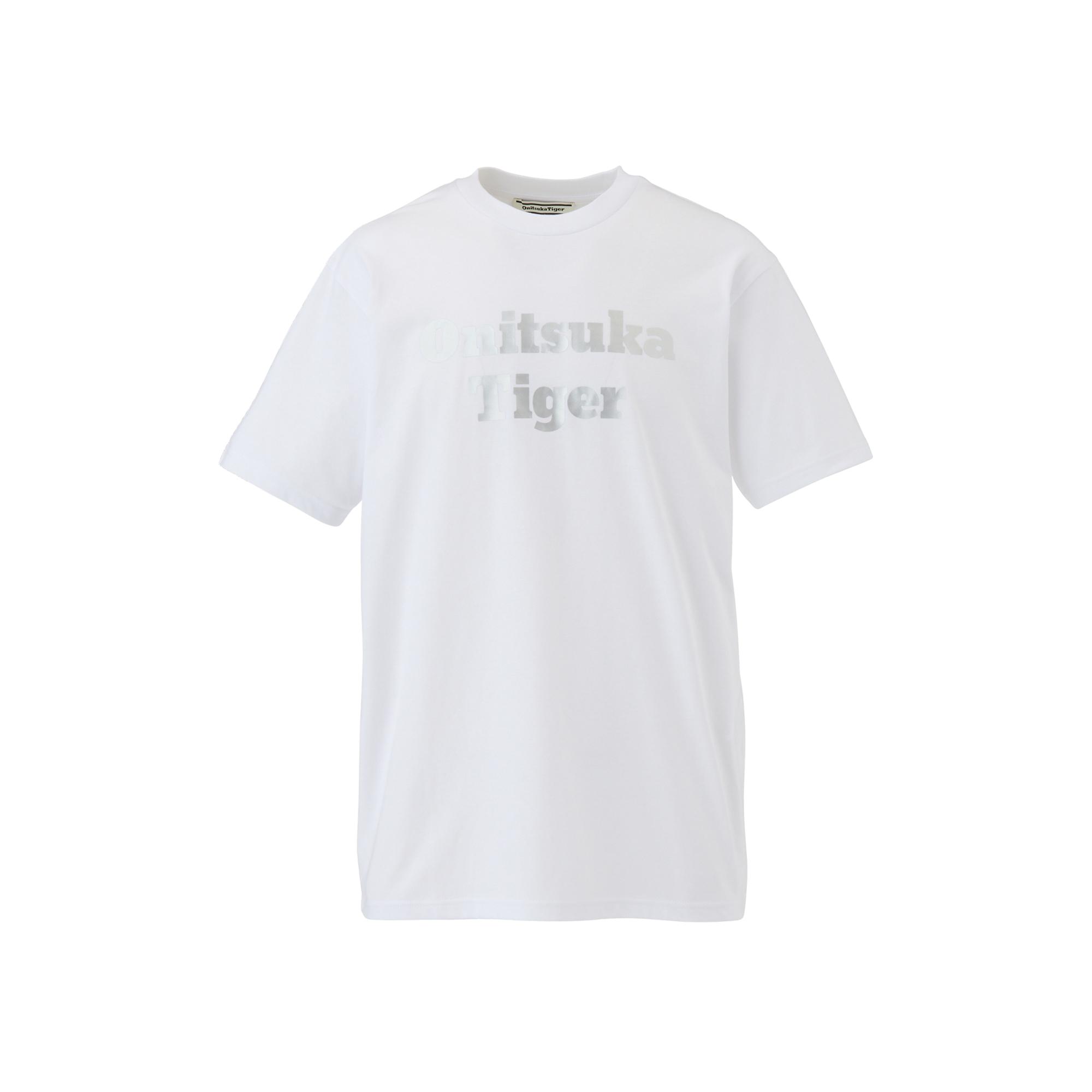 Onitsuka Tiger LOGO TEE T Shirt Unisex White 2183B456-100 L