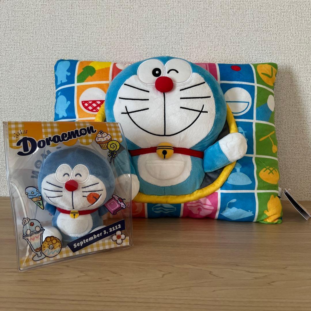 New Doraemon Cushion Pillow Stuffed Toy Mascot Prize Gift