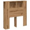 VidaXL Headboard Cabinet Artisan Oak 100x18.5x102.5 Cm, Headboard, Bedroom Cabinet, Headboard 856877
