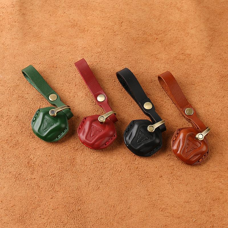 Genuine Leather Retro Key Bag for Triumph T120/T100/Bobber Motorcycle