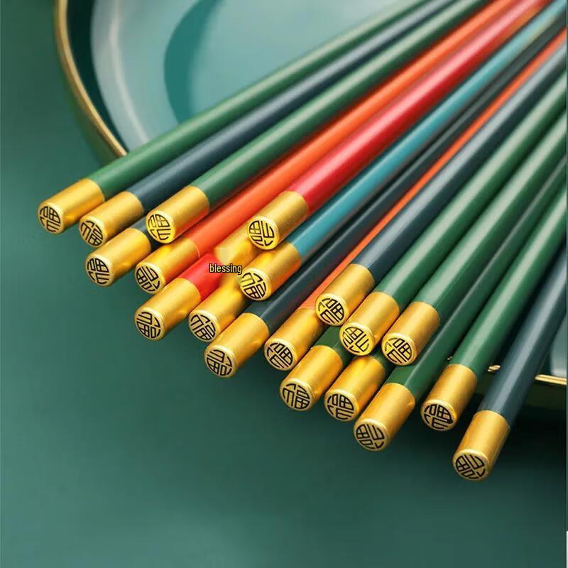 Alloy Reusable Chopsticks Set