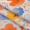 1PC NAPEARL American Style Countryside Colored Printed Curtains 100% Blackout Curtains for Bedroom Living Room Balcony Window for Home Decor