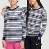 Nike Sb Soft Breathable Casual Long Sleeve T-Shirt Kids Tops Sail Midnight-Navy FZ4943-133