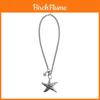Geometric Star Pendant Necklace Alloy Dark Fashion Jewelry For Women And Men