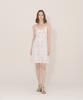 Aiseugadeuneiogongpal Cross-Stitch Floral Print Dress