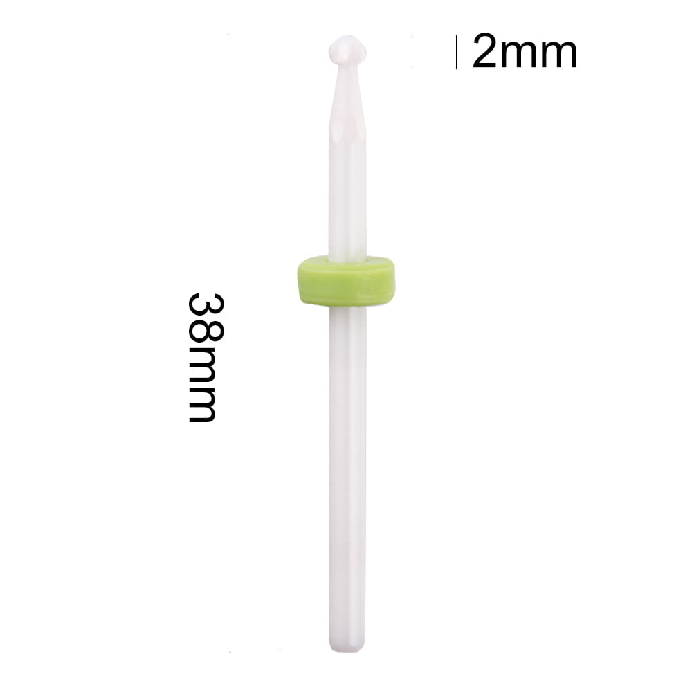 Ceramic Nail File For Cuticles Small Ball C 3/32" Strong