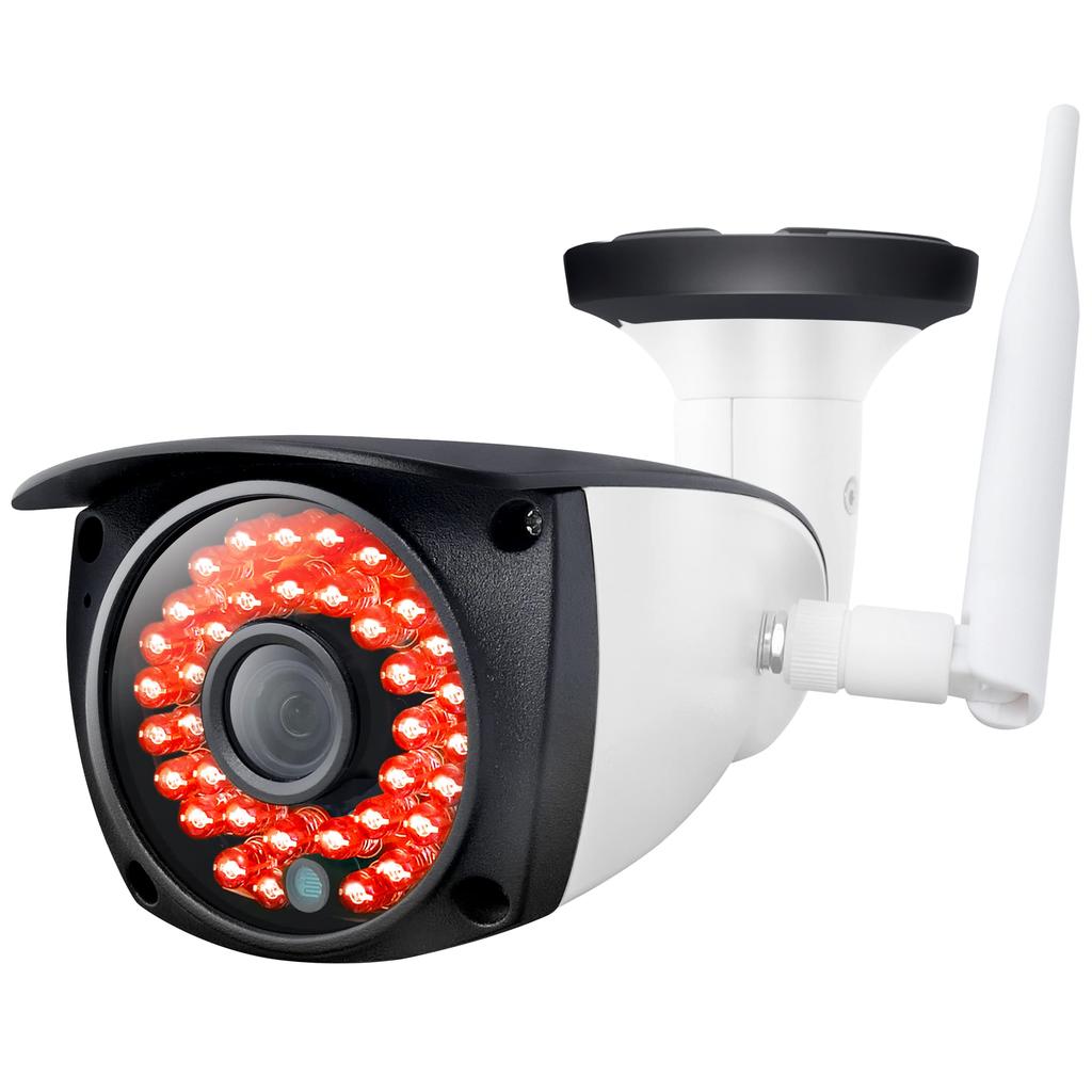 Wireless Outdoor Security Camera with SD Card 5MP Sony Home Motion Remote Wired No Installation Infrared Night Camera Set Recording, Resolution,