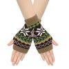 Teens Girl Colorful Christmas Gloves Decorative Oversleeves Women Accessories