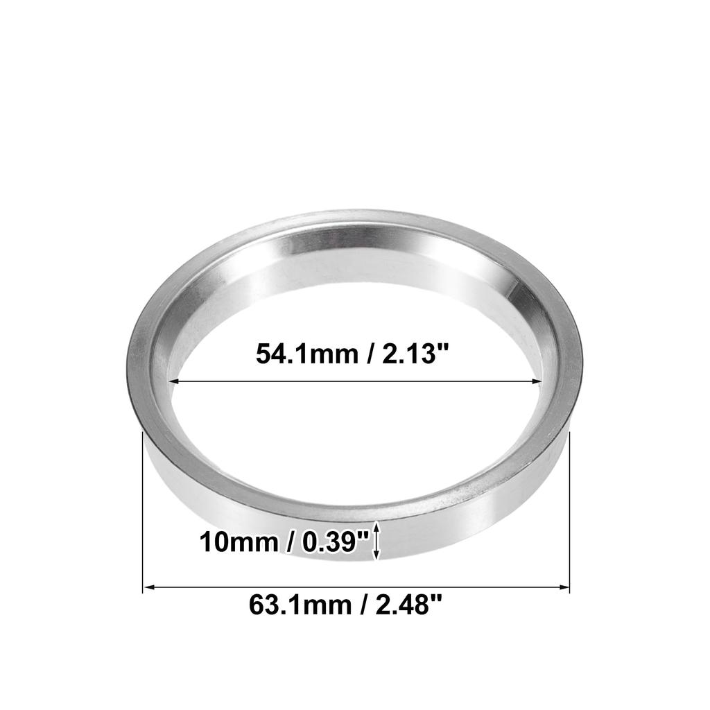 X AUTOHAUX Hub Ring 63.1-54.1mm Wheel Hub Ring Hubcentric Ring