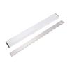 Guitar Fret Leveling and Polishing Kit Neck Straightedge Notched Ruler File Sandpaper Stainless Steel for Guitar