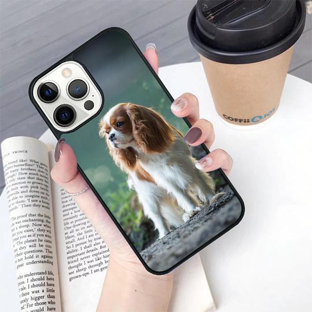 Cavalier King Charles Spaniel Dog phone Case Cover For iPhone 17 Air 16 15 14 Plus For Apple 11 12 13 Pro Max coque coque