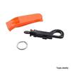 ABS Lifesaving Outdoor Whistle: Durable Plastic Emergency Signal Whistle