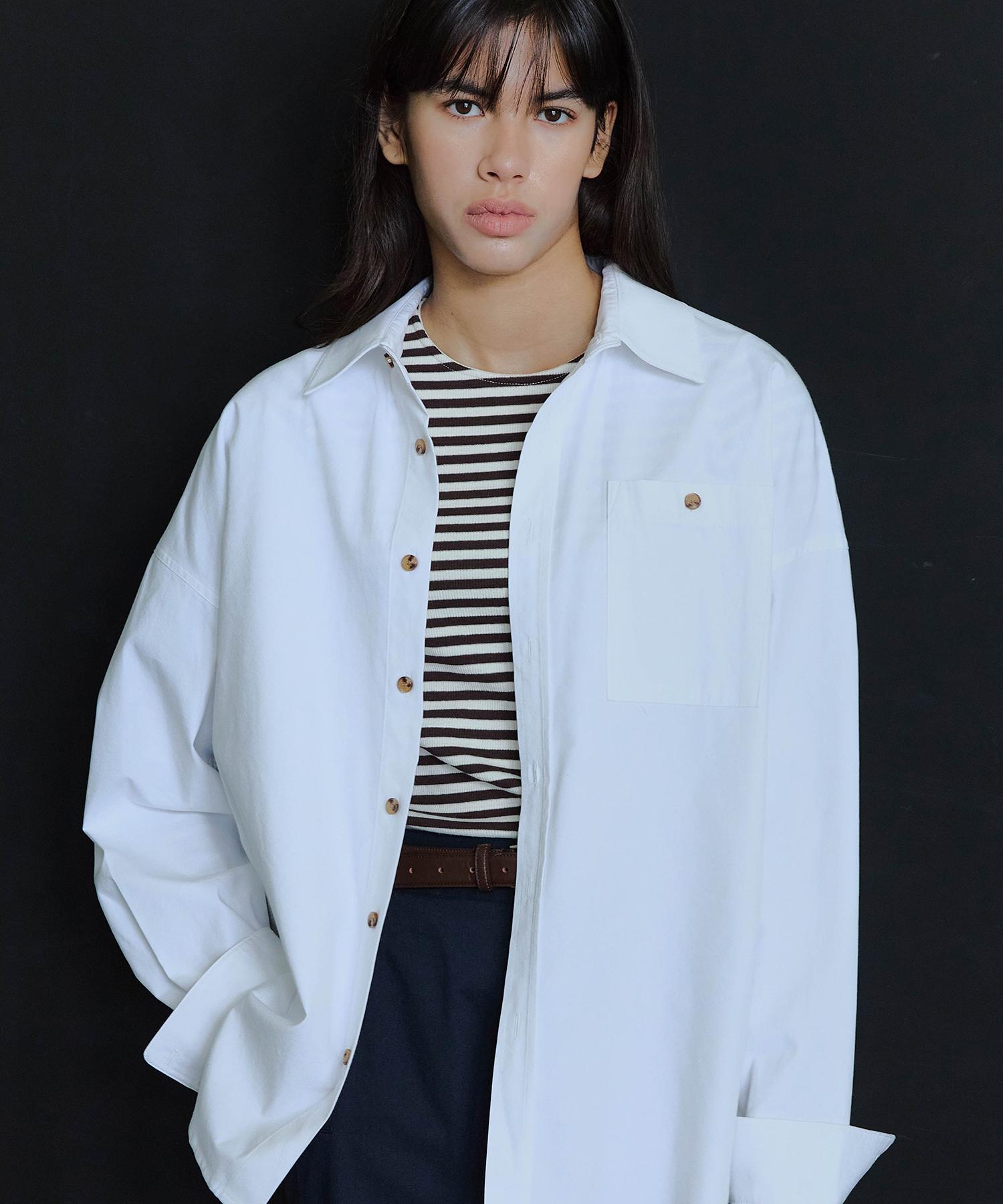 Ihr Oxford Oversized Shirt / White