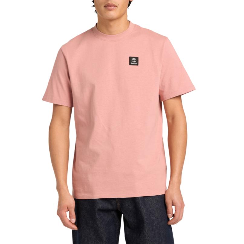 Timberland Woven Badge Solid Color Pullover T-Shirt Men tops TB0A42P5R851 XS