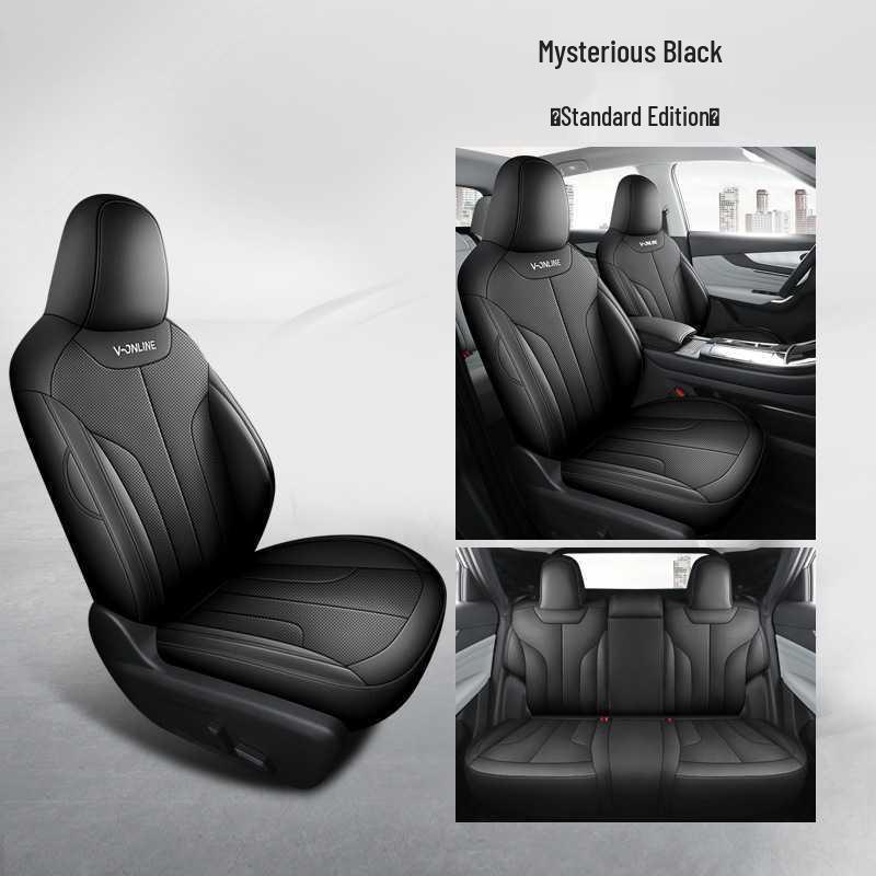 Venucia Big V Leather Car Seat Cushion - All-Season Fit