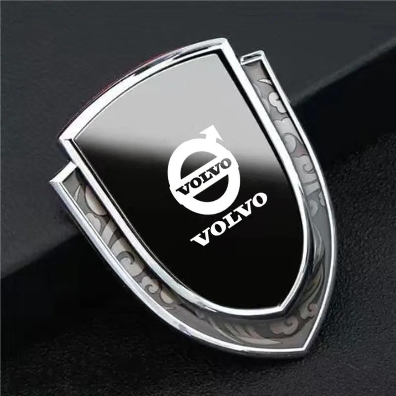 

3D Metal Car Emblem Sticker For Volvo XC40 XC60 XC90 S60 S90 V50 V70 V60 Fender Trunk Body Badge Decal Auto Exterior Accessories
