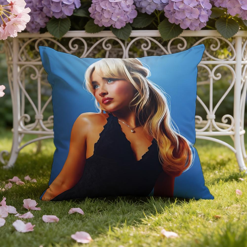 Sabrina Singer C-Carpenter Cushion Cover Home & Car Dual-Scene Pillow Cover: Reversible for Premium Comfort