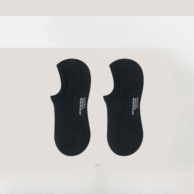 Summer Boat Socks for Women, Pure Cotton Invisible Socks, Thin Anti-slip, Non-dropping Heel, Boneless, Antibacterial and Deodorizing Socks