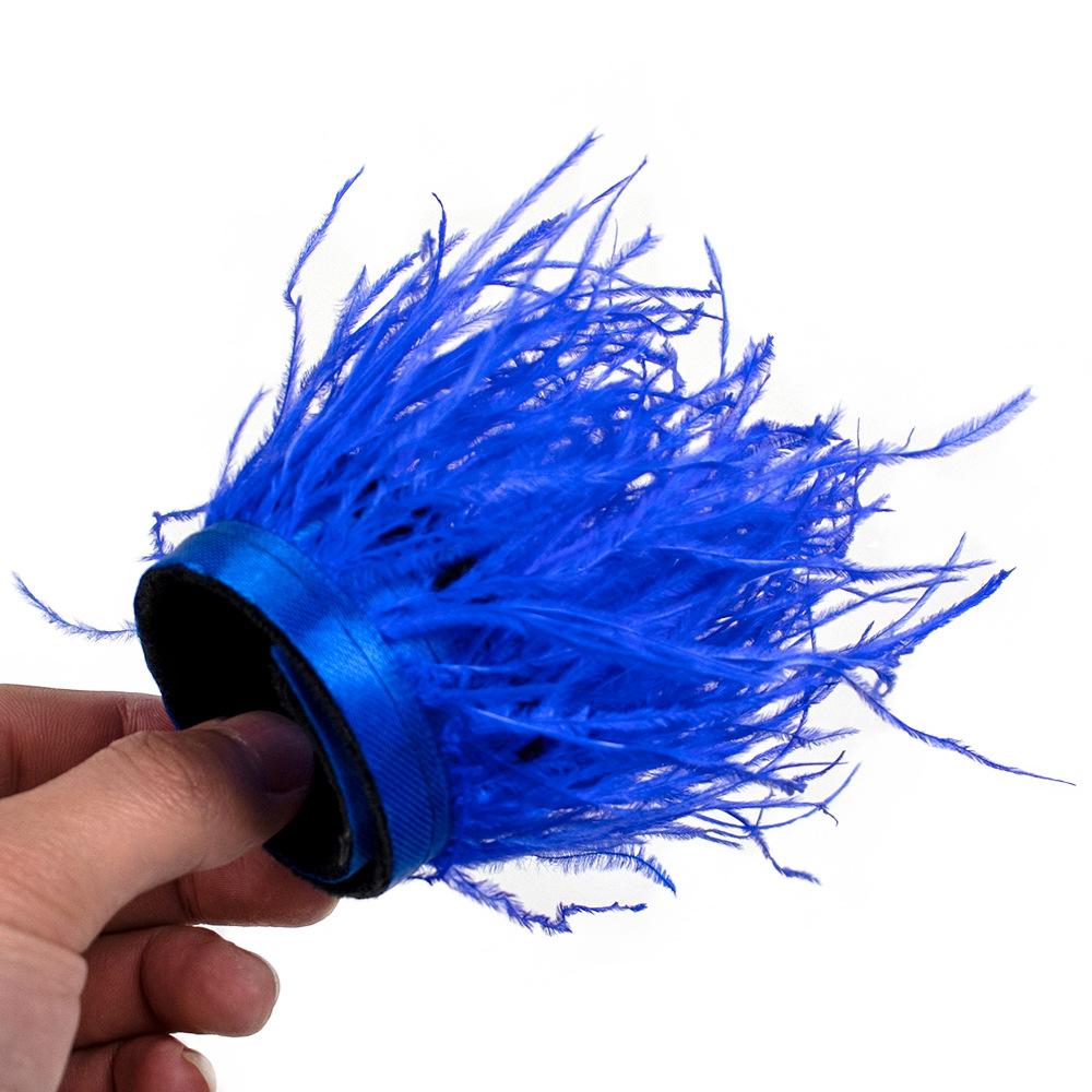 New Fairy Feather Ring Bracelet Ostrich Feather Feather Wrist Flower Ornaments Toys Stage Performance Tools