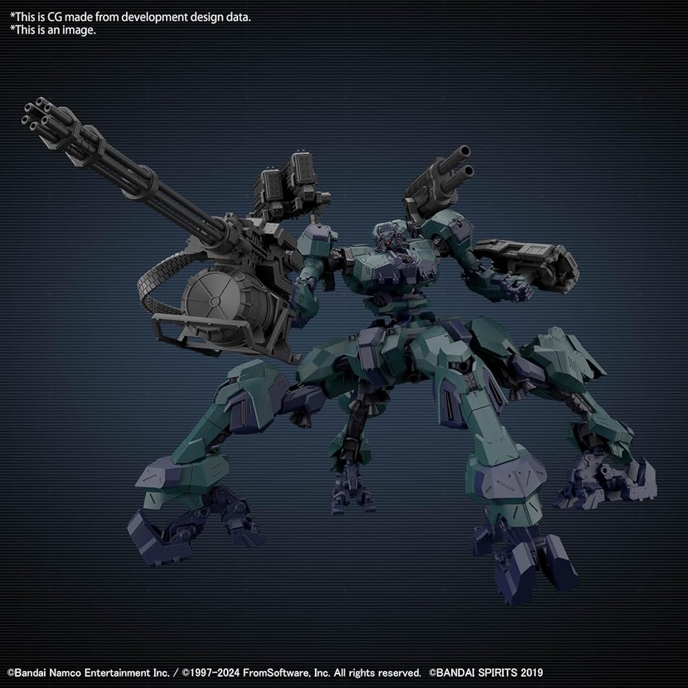 Bandai Spirits 30MM Armored Core VI Fires of Rubicon Balam Industries BD-011 Melander Colored Plastic Model Kit
