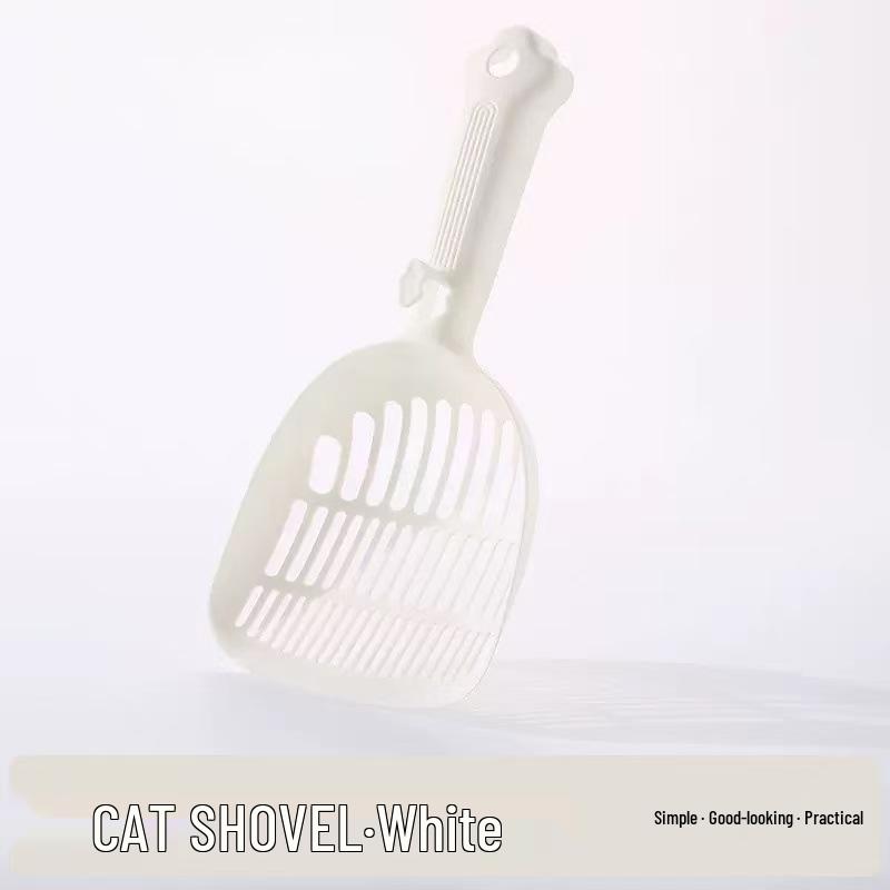 Long Handle Cat Litter Scoop for Tofu Litter - Poop Shovel for Litter Box