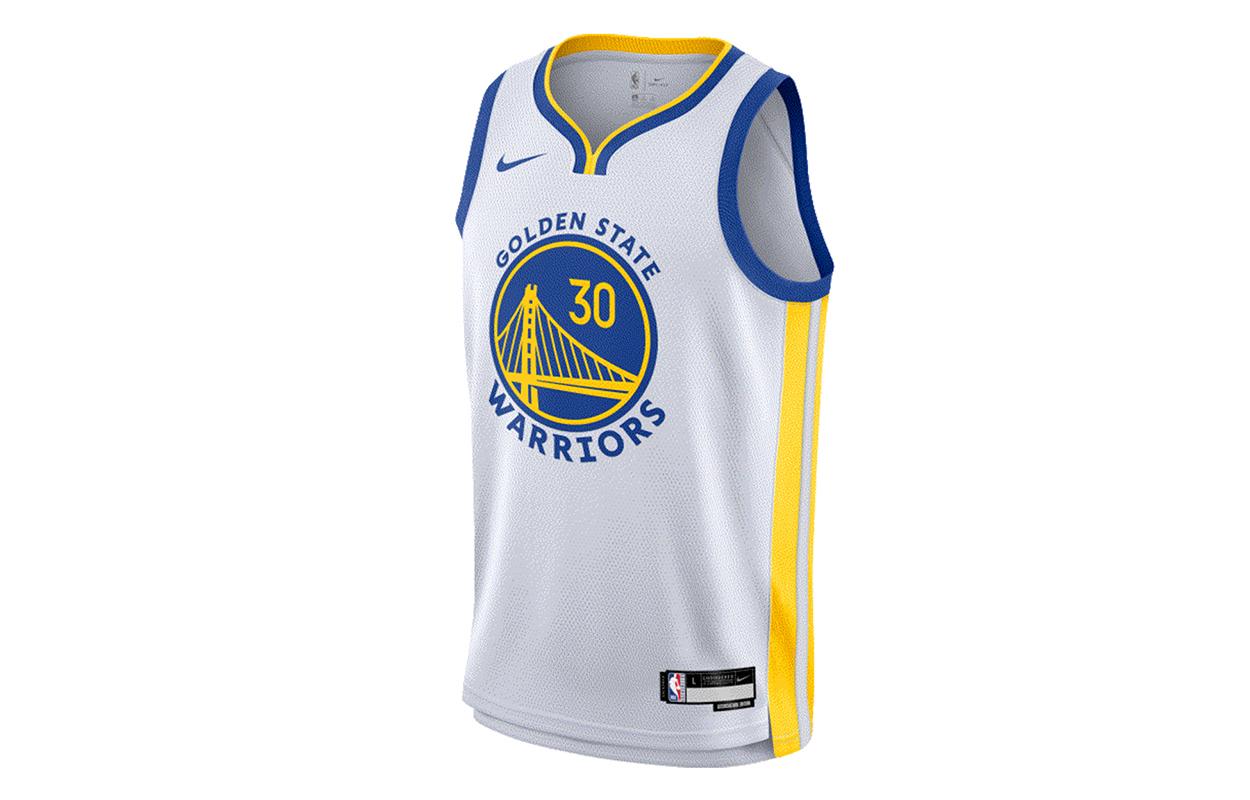 Nike x NBA Basketball Jersey White Teenagers 3Z2B7BX1P00-WARSC XL