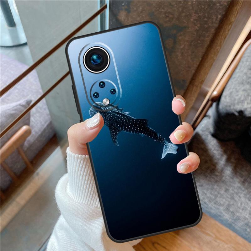 Whale Sharks Fish For Honor Magic 8 Pro 5 6 7 Lite Case Cover For Honor 90 70 50 400 200 X8a X8b X9a X9b X9c