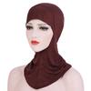 Damen Mercerisierter Muslimischer Turbanhut Innen Hijab Kappe Islamische Haube Abdeckung Schal