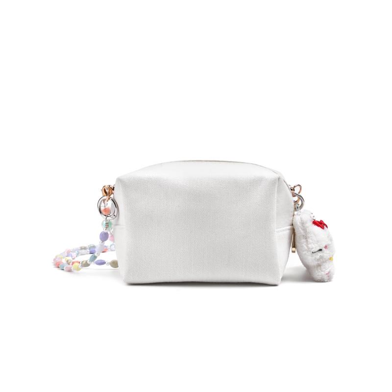 Handgefertigte DIY-Make-up-Tasche im Dior-Stil