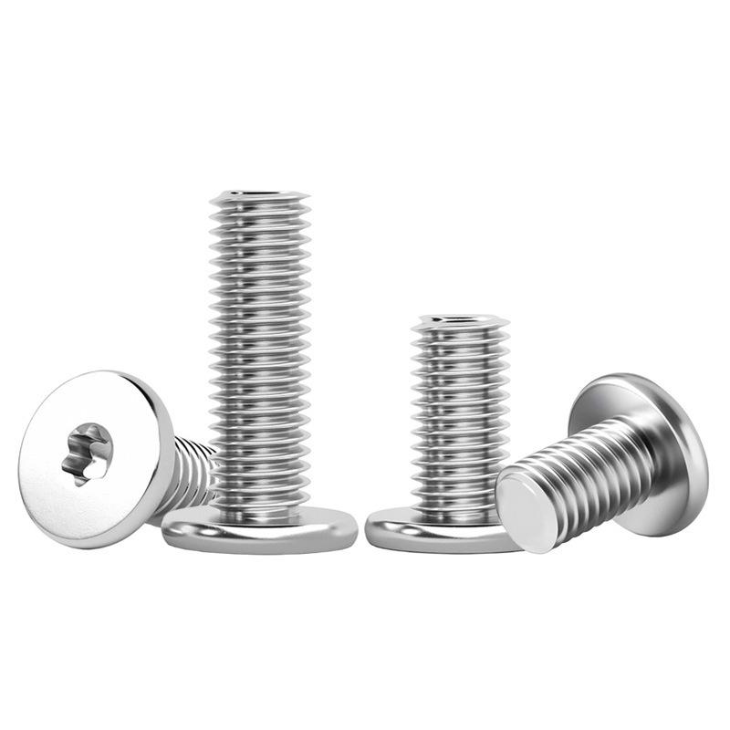 Yigu 304 Stainless Steel Thin Flat Head Torx Screw M2-M8 for Computer Machines