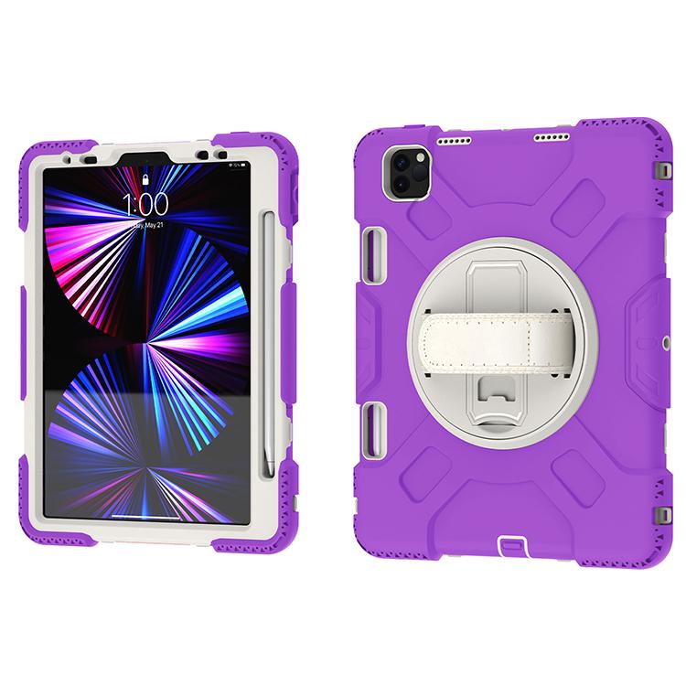 Custom Logo New 360 Full Cover Robot Heavy Duty Defender Shockproof Kids Stand Tablet Case for Ipad Pro 11 Inch