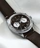 Taimaegseu Merlin Jet Quartz Chronograph Men'S Leather Watch 40Mm