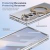 360 Swivel Bracket Magnetic Clear Case for Samsung Galaxy Z Fold 7 6 5 4 Shockproof for Magsafe Kickstand Screen Protector Cover