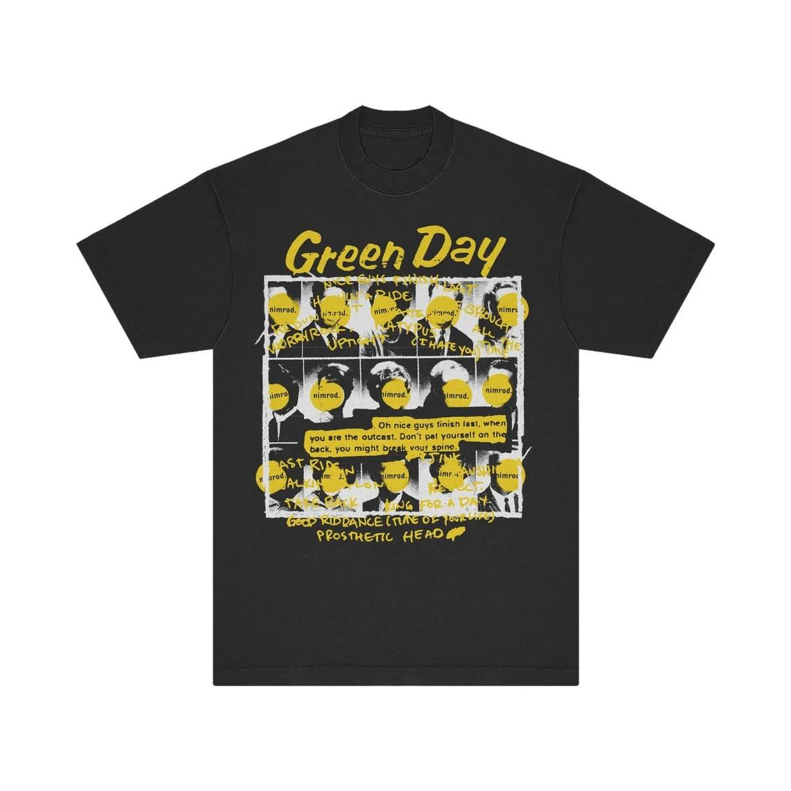 Green Day Nimrod T-Shirt S разноцветный