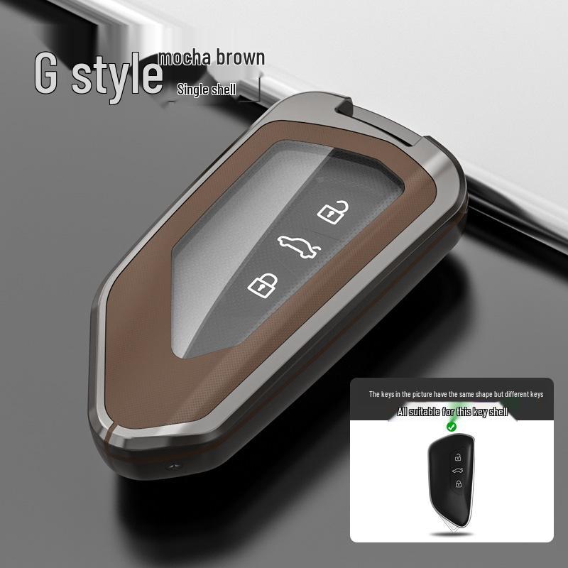

Чехол для ключа Volkswagen: Подходит для Lamando, Talagon, ID.4X, Viloran, ID.3, ID.6X, Golf - Защитный чехол